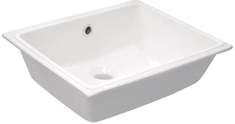 Kerasan Slim Waschbecken 55x34 cm rechteckig Unterbauwaschbecken weiß 022901