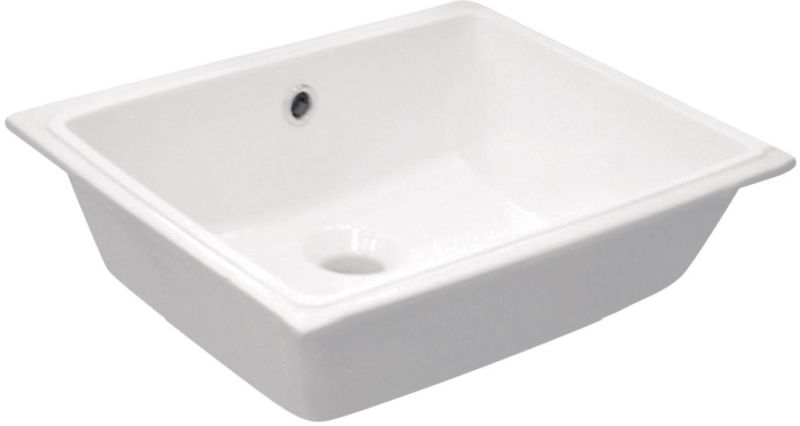 Kerasan Slim Waschbecken 75x34 cm rechteckig Unterbauwaschbecken weiß 022501
