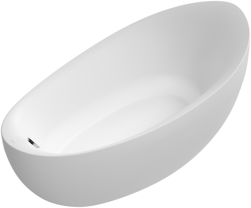 Villeroy & Boch Aveo Freistehende Badewanne 190x95 cm oval weiß UBQ194AVE9PDV-01