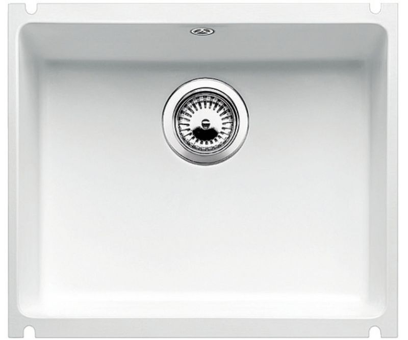 Blanco Subline 500-U Keramikspüle 50x39.6 cm weiß 514506