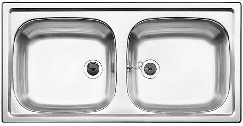 Blanco Top Stahlspüle 86x43.5 cm 500372