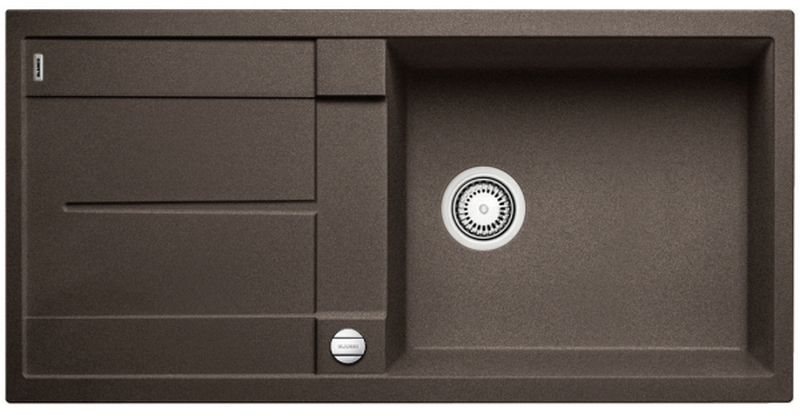 Blanco Metra XL 6 S Granitspüle 100x50 cm braun 515287