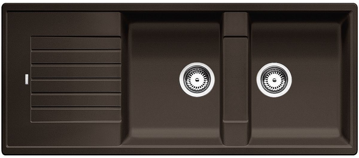 Blanco Zia 8 S Granitspüle 116x50 cm braun 515602