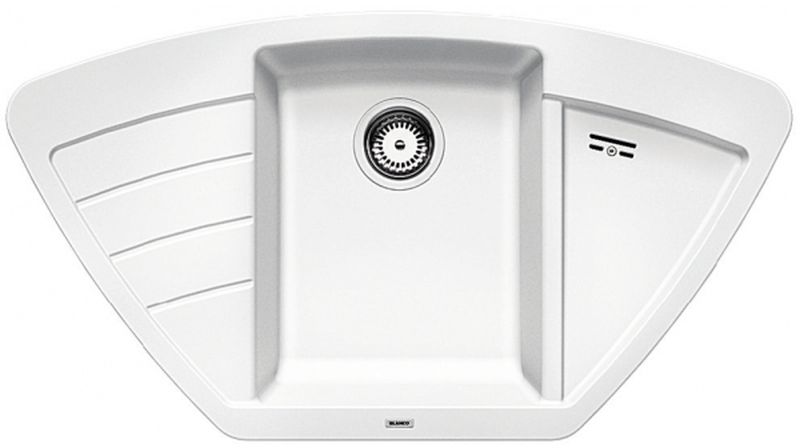 Blanco Zia 9 E Granitspüle 93x51 cm weiß 514758