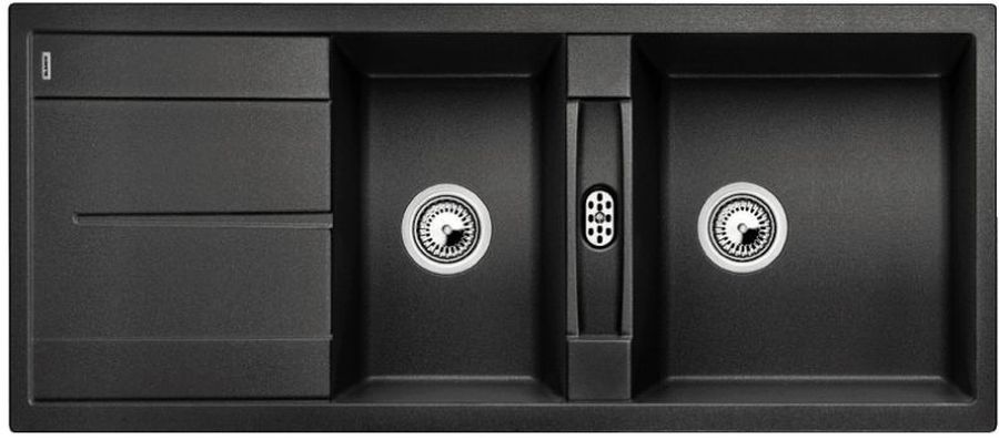 Blanco Metra 8 S Granitspüle 116x50 cm anthrazit 513071