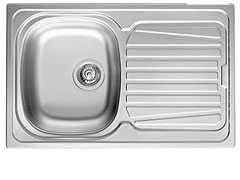 Pyramis Sparta Stahlspüle 79x40 cm stahl 100125701