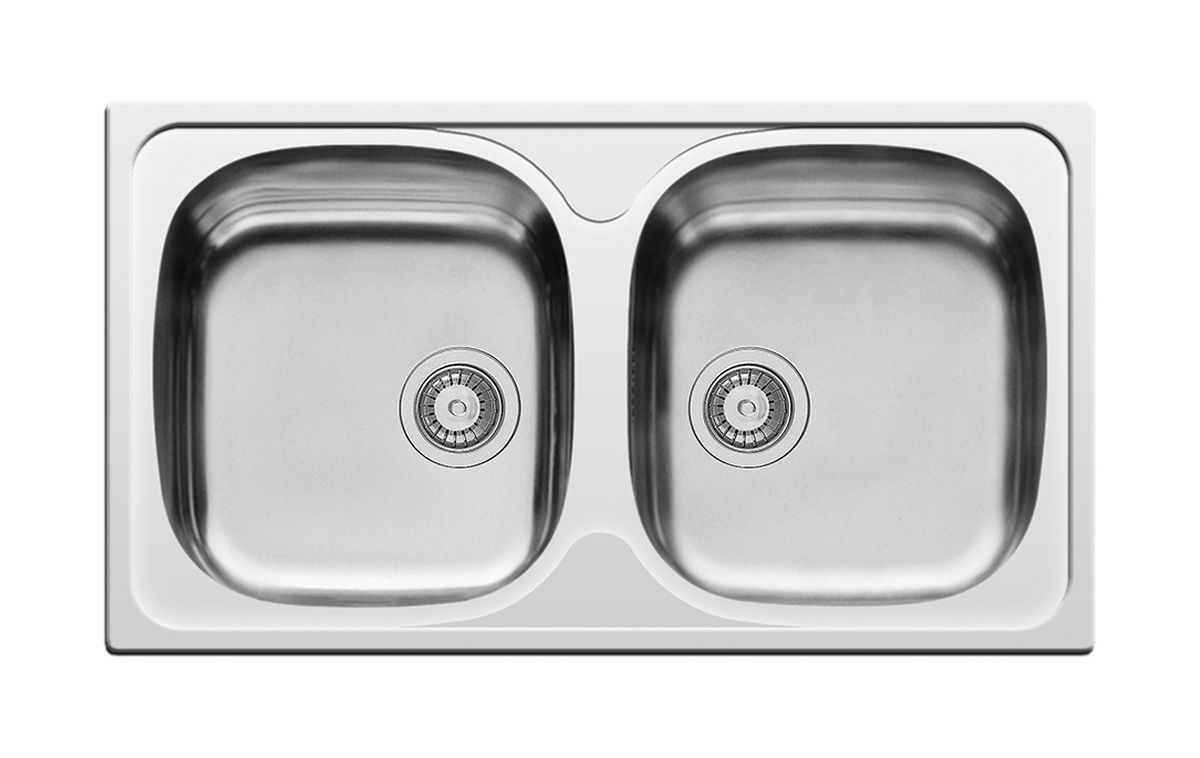 Pyramis Basic Stahlspüle 78x43.5 cm 100138901