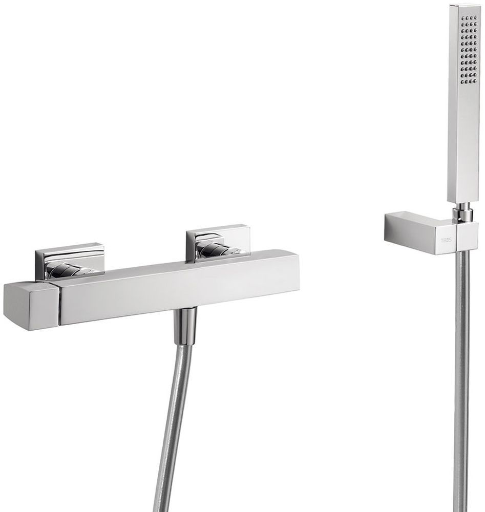 Tres Slim Exclusive Duschbatterie Wandmontage chrom 202.167.01