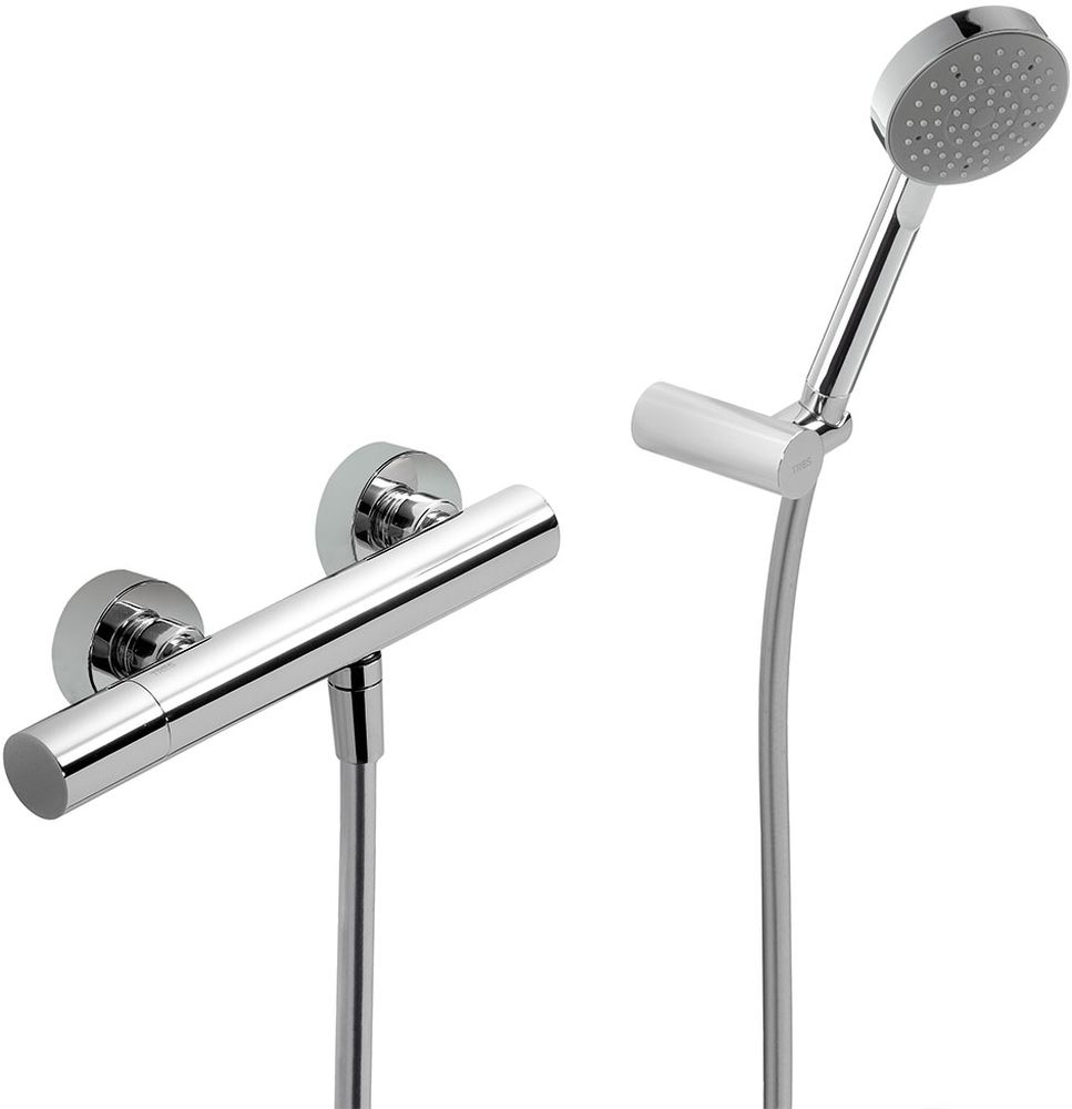 Tres Max-Tres Duschbatterie Wandmontage chrom 061.167.01
