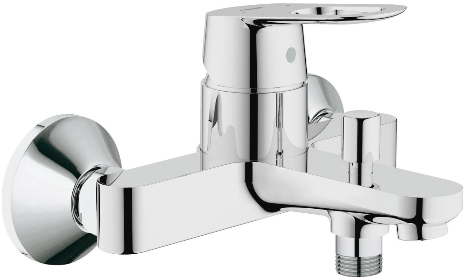 Grohe Bauloop Badewannen- und Duscharmatur Wandmontage StarLight Chrome 23341000