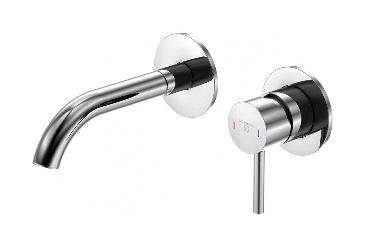 Steinberg 100 Waschtischarmatur Unterputz chrom 1001801