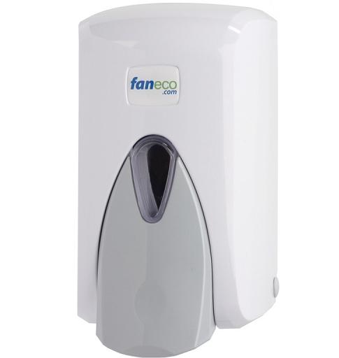 Faneco Seifenspender 500 ml weiß-grau S500PG-WG