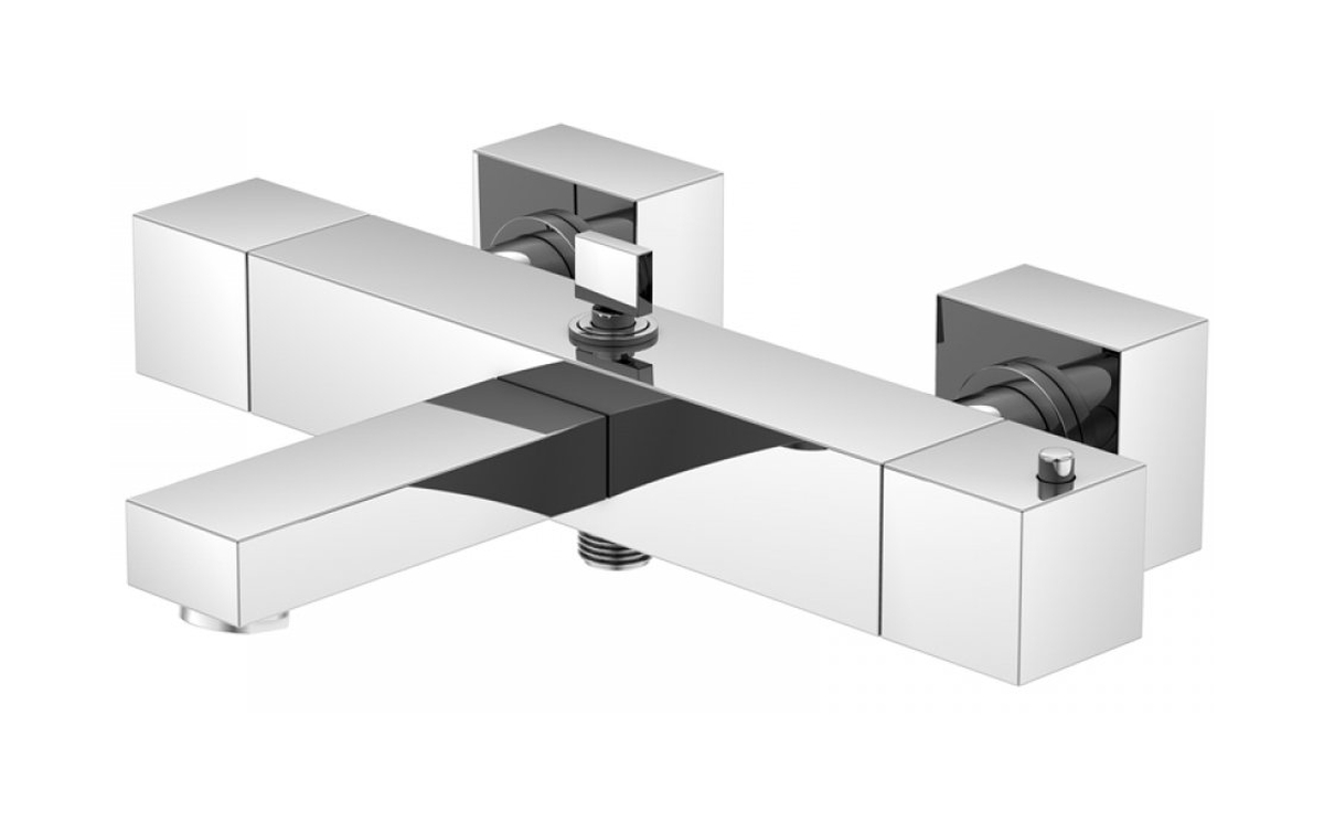 Steinberg 160 Badewannen- und Duscharmatur Wandmontage mit Thermostat chrom 1603100