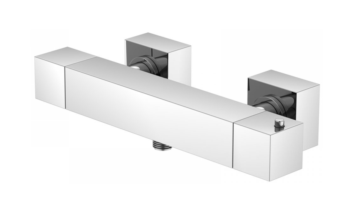 Steinberg 160 Duschbatterie Wandmontage mit Thermostat chrom 1603200