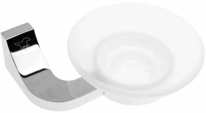 Stella Square Seifenschale Wand chrom 04.420