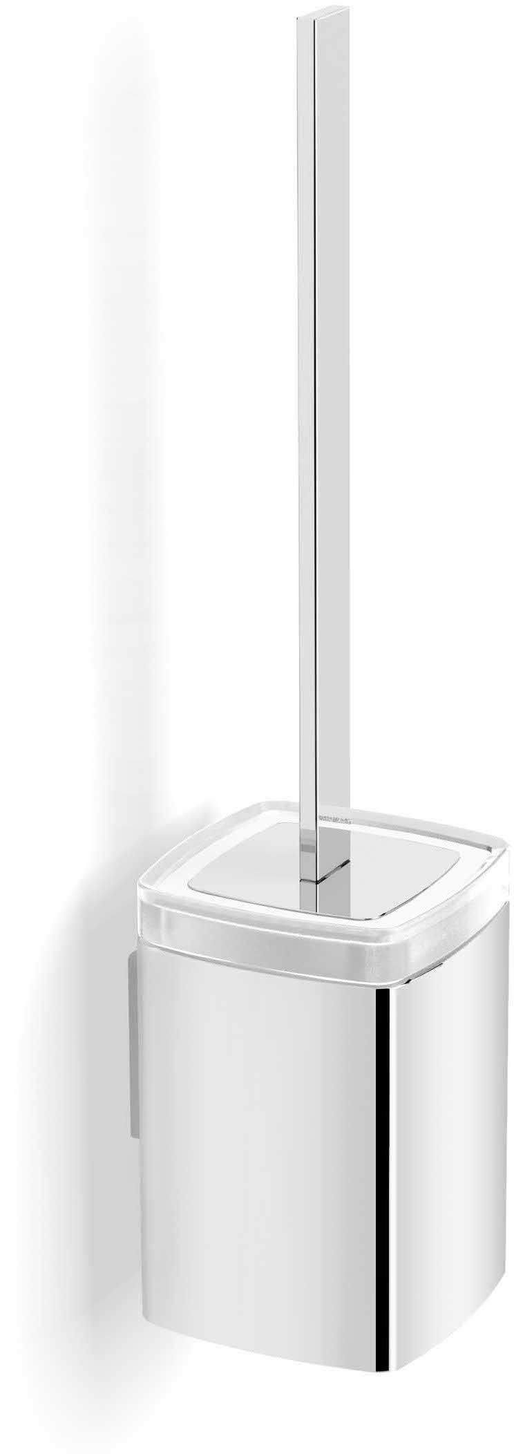 Stella Next Klobürste verschraubt chrom-glas 08.430