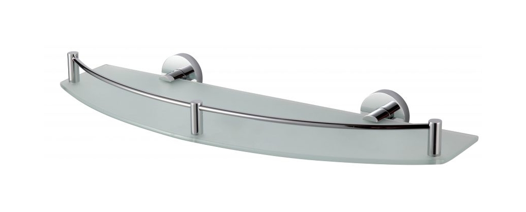 Stella Classic Ablage 50 cm weiß-chrom 07.810
