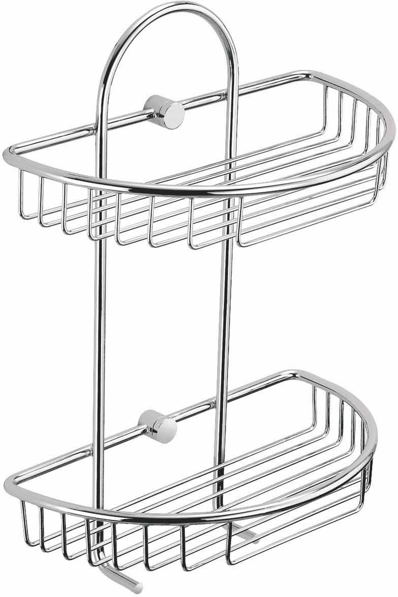 Stella Badezimmerregal 28 cm chrom 16.050
