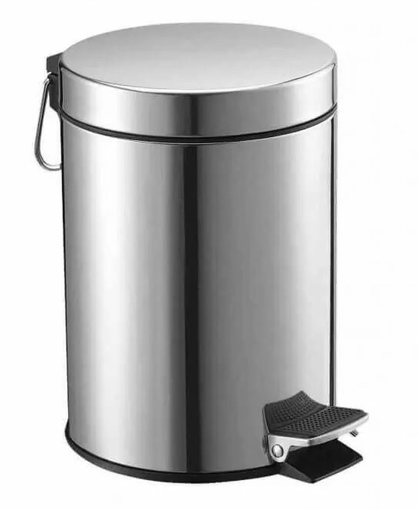 Stella Standard Papierkorb 5 l stahl 20.005