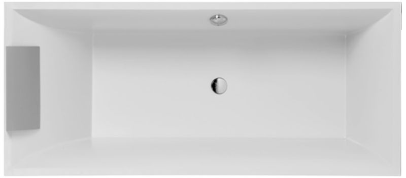 Villeroy & Boch Squaro Rechteckige Badewanne 180x80 cm weiß UBQ180SQR2V-01