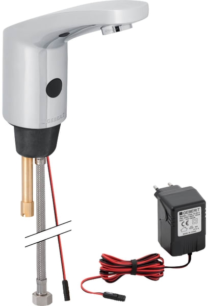 Geberit 185 Waschbeckenventil Stehend Elektronisch chrom 116.135.21.1