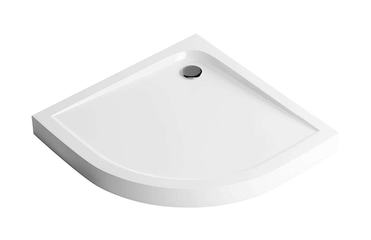 Excellent Sense Halbrunde Duschwanne 90x90 cm weiß BREX.SEN09WHC