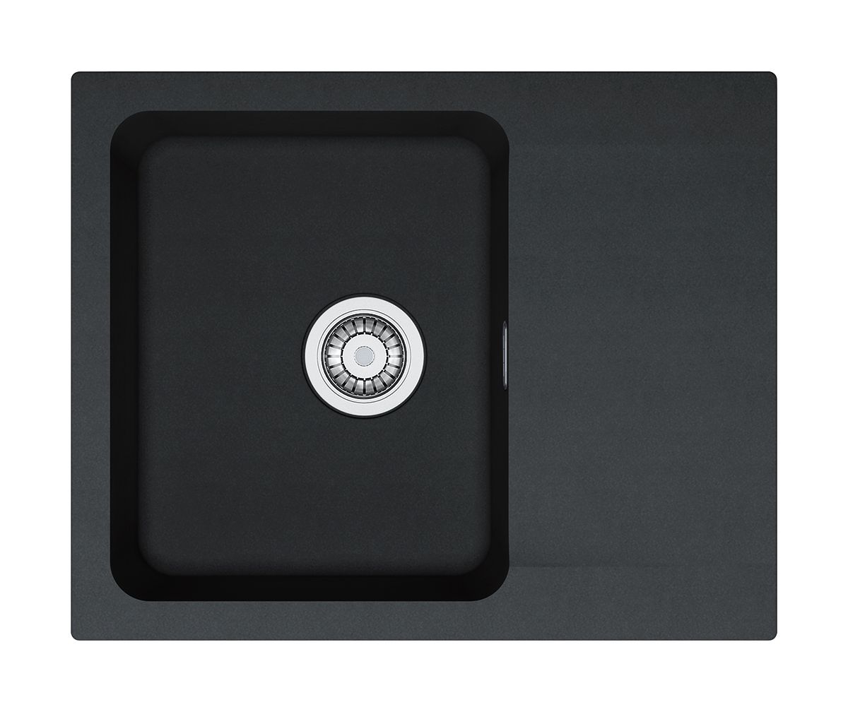 Franke Orion Tektonit-Waschbecken 62x50 cm grau/graphit/onyx 114.0286.441