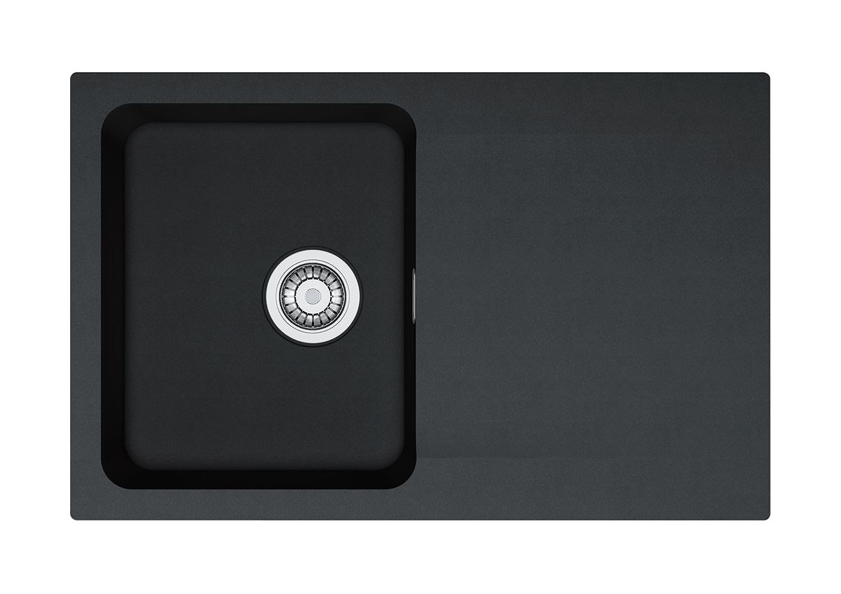 Franke Orion Tektonit-Waschbecken 78x50 cm grau/graphit/onyx 114.0286.447