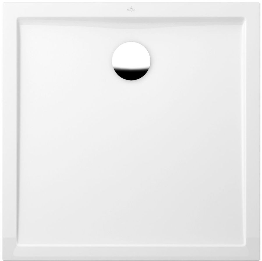 Villeroy & Boch Futurion Flat Quadratische Duschwanne 90x90 cm weiß UDQ0900FFL1V01