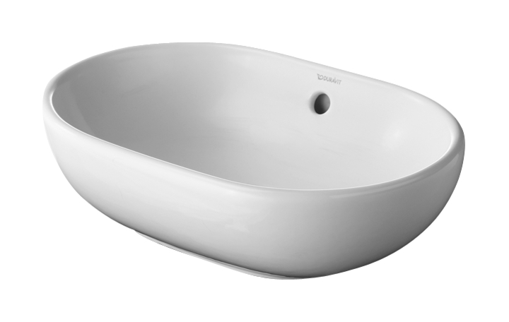 Duravit Foster waschbecken 49.5x35 cm oval nabla-förmig weiß 03355000001