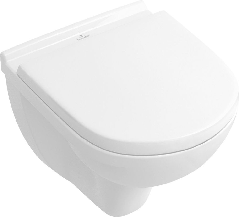 Villeroy & Boch O.Novo Kombi-Pack mit WC-Sitz hängend weiß 5688H101