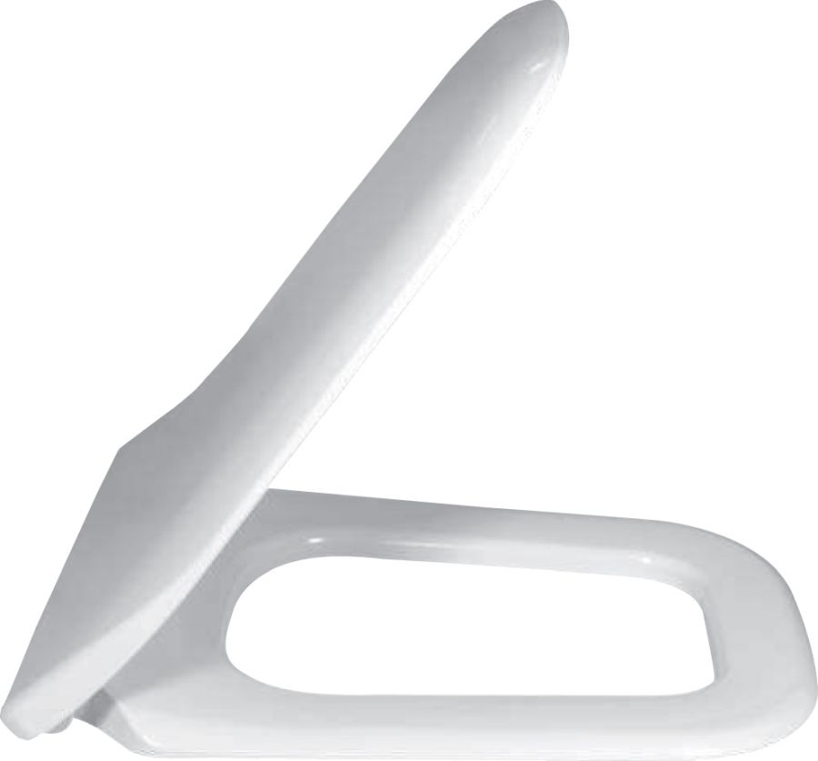 Villeroy & Boch Joyce Toilletensitz absenkautomatik weiß 9M62S101/9M62S1R1