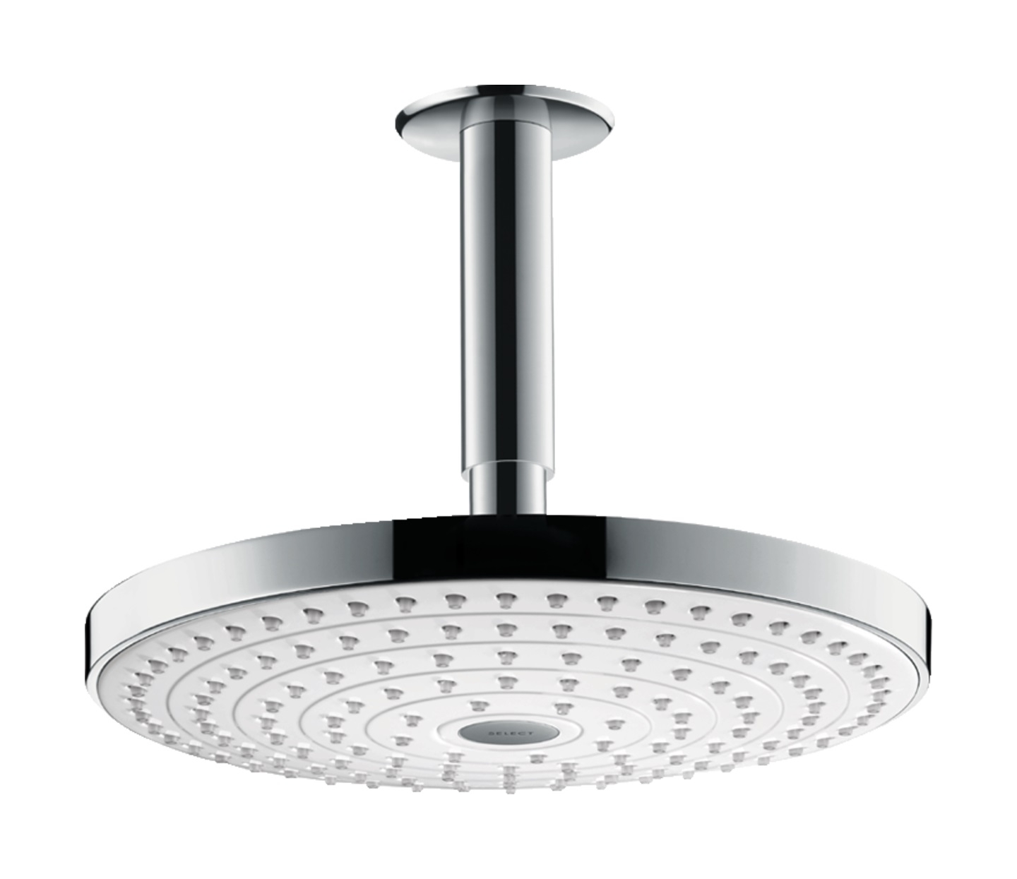 Hansgrohe Raindance Kopfbrause 24x24 cm rund chrom-weiß 26467400