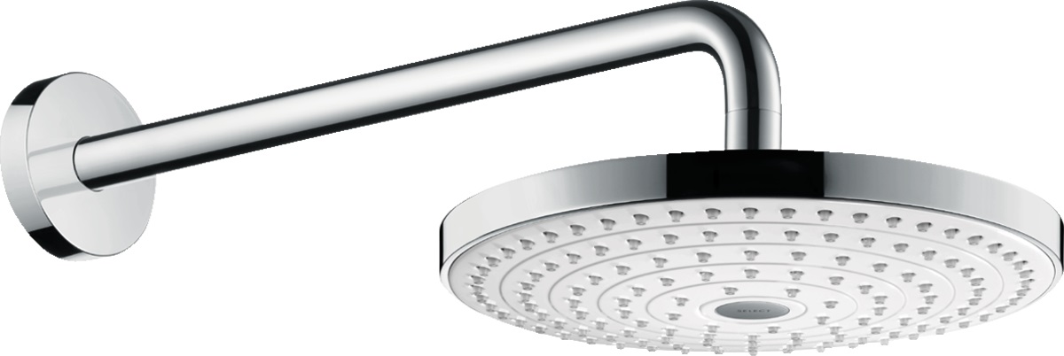 Hansgrohe Raindance Kopfbrause 24x24 cm rund chrom-weiß 26470400