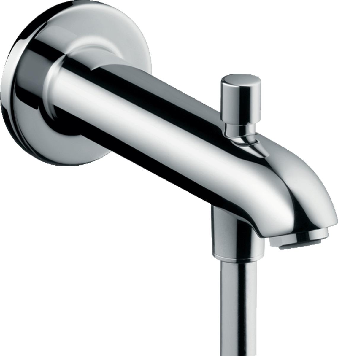 Hansgrohe Auslauf für Badewannenarmatur für Badewanne chrom 13424000