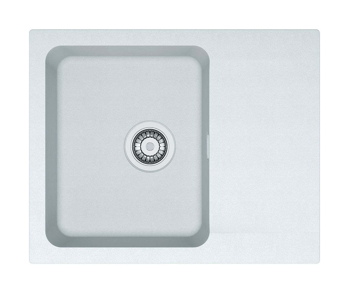 Franke Orion Tektonit-Waschbecken 62x50 cm weiß 114.0286.444