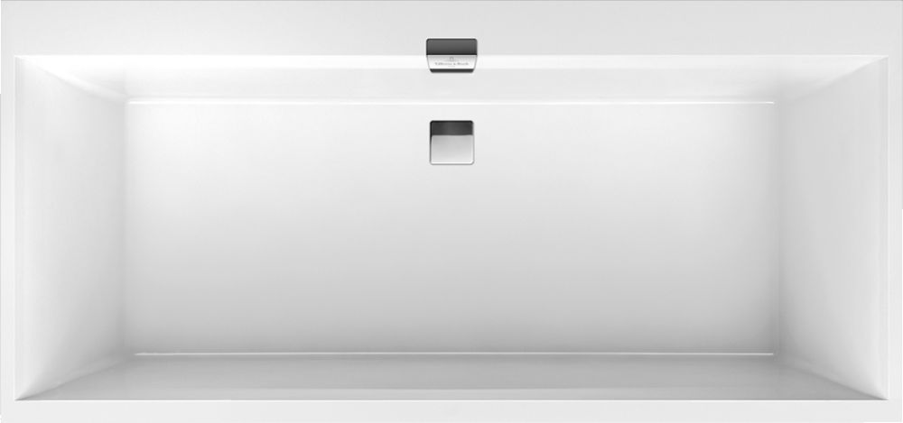 Villeroy & Boch Squaro Edge 12 Rechteckige Badewanne 170x75 cm weiß UBQ170SQE2DV-01