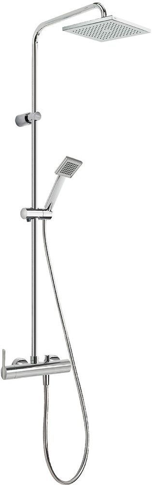 Tres Lex-Tres Duschset Wandmontage mit Regenbrause chrom 081.193.01