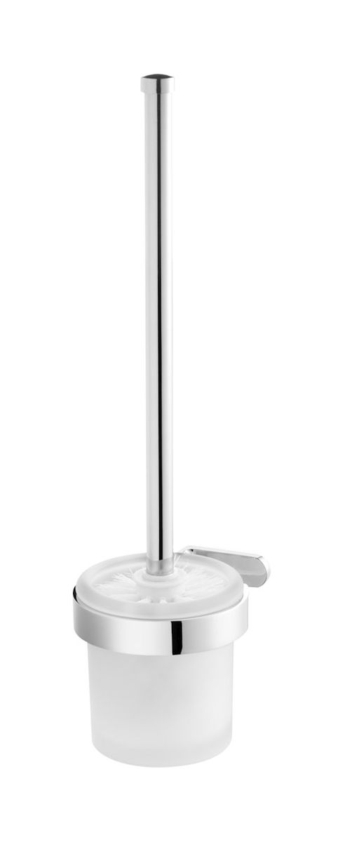 BISK Natura Klobürste verschraubt chrom-glas 04308