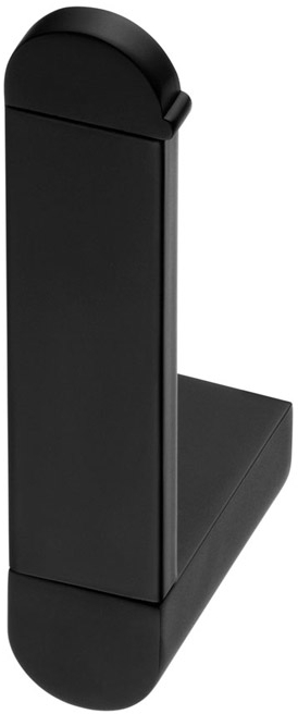 BISK Futura black Klopapierhalterung schwarz 02962