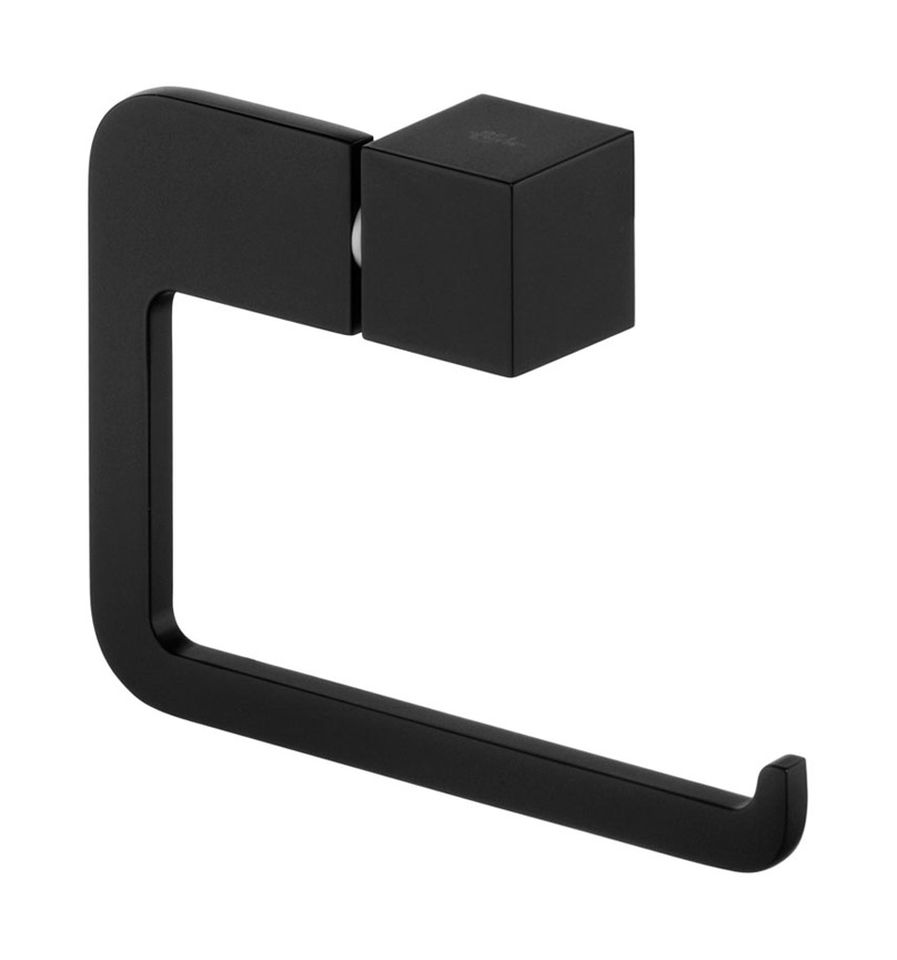 BISK Futura black Klopapierhalterung schwarz 02963