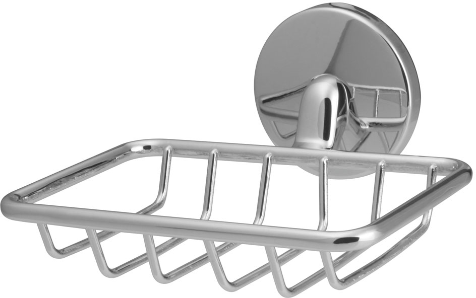 BISK Chroma Seifenschale Wand chrom 01429