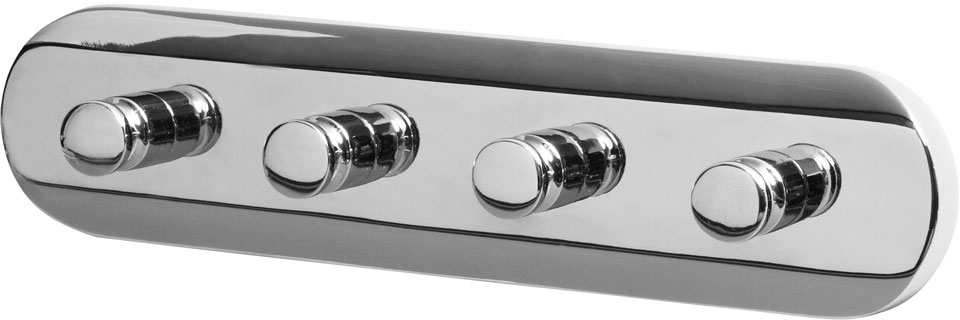 BISK Chroma Handtuchhalter chrom 01421