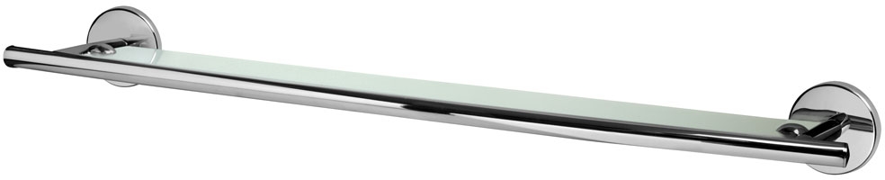 BISK Chroma Regal 60 cm weiß-chrom 01422