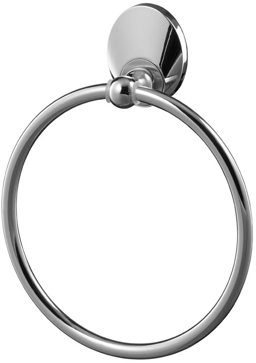 BISK Emotion Handtuchhalter chrom-satin 03111