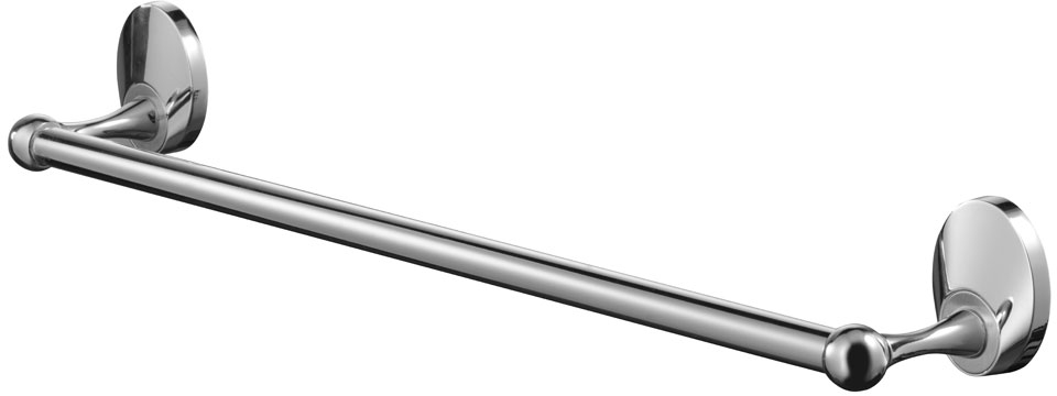 BISK Emotion Handtuchhalter chrom-satin 03110