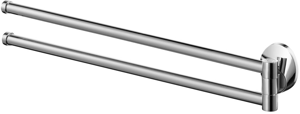 BISK Emotion Handtuchhalter chrom-satin 03109