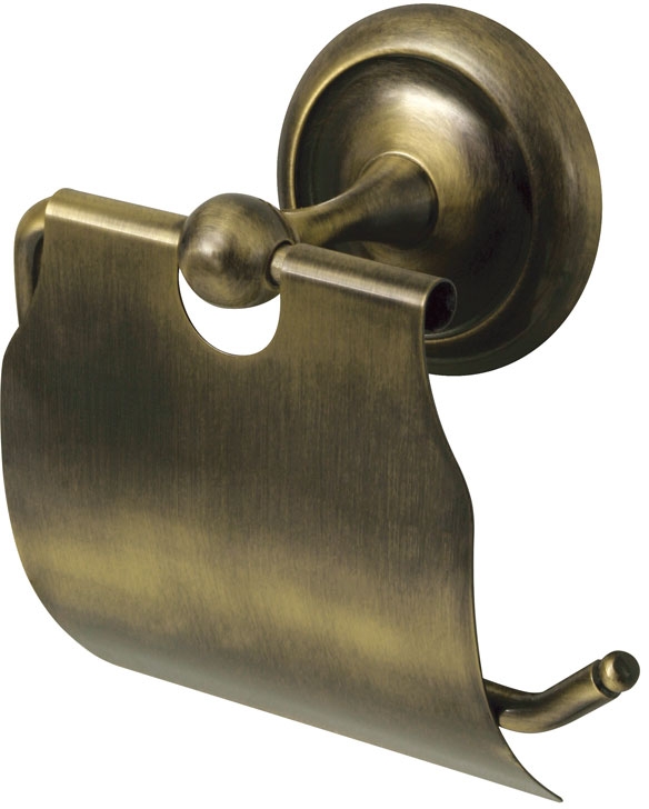 BISK Deco Klopapierhalterung messing 00403