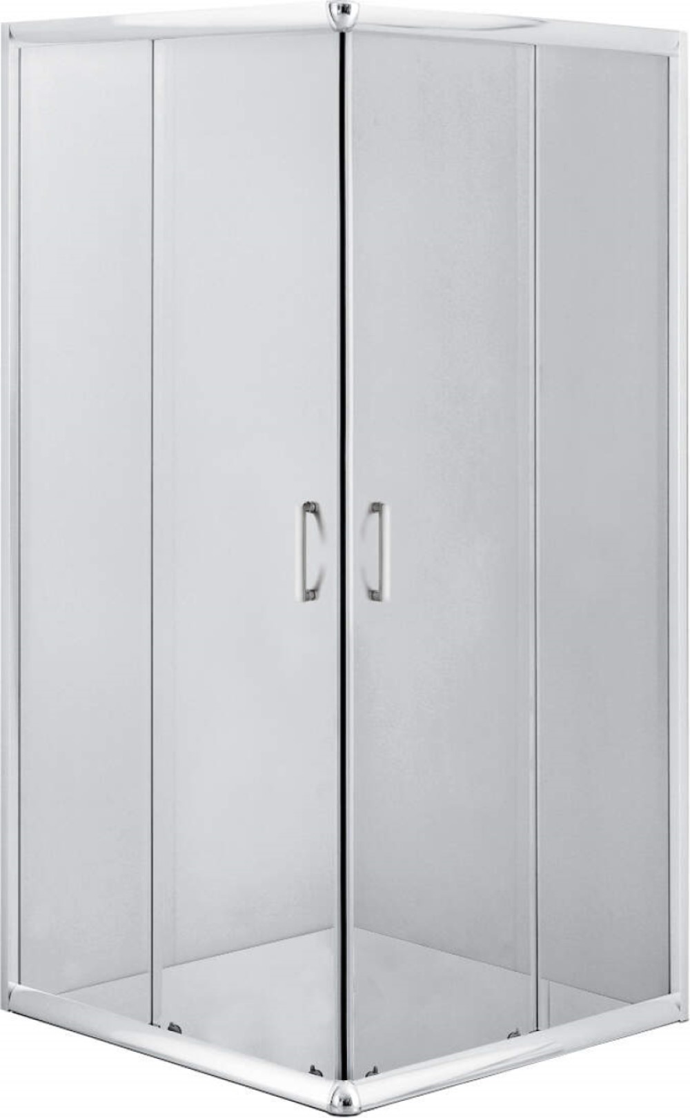 Deante Funkia Dusche 90x90 cm quadratisch chrom Glanz/durchsichtiges Glas KYC_041K