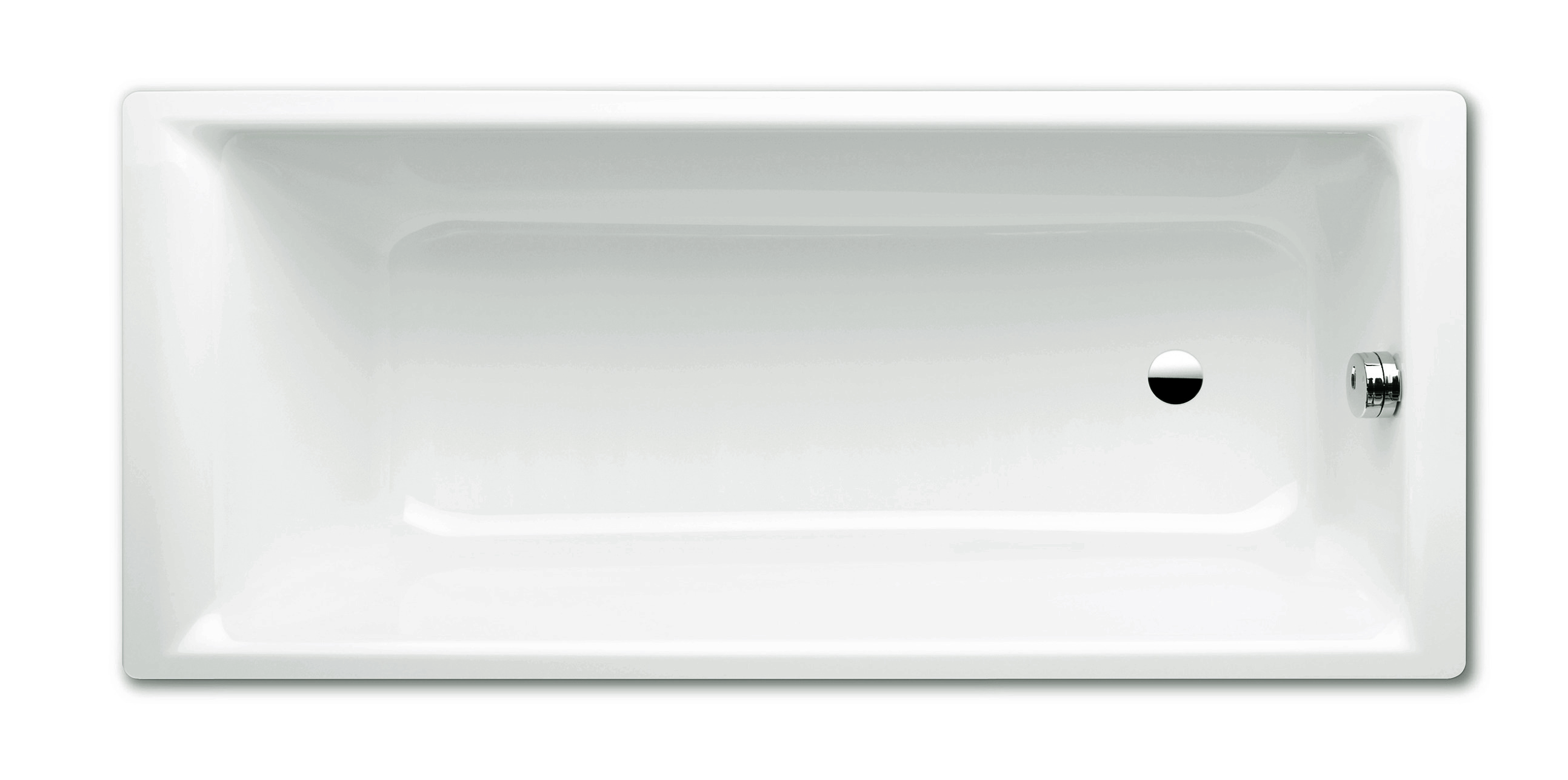 Kaldewei Puro Rechteckige Badewanne 190x90 cm weiß 259600010001